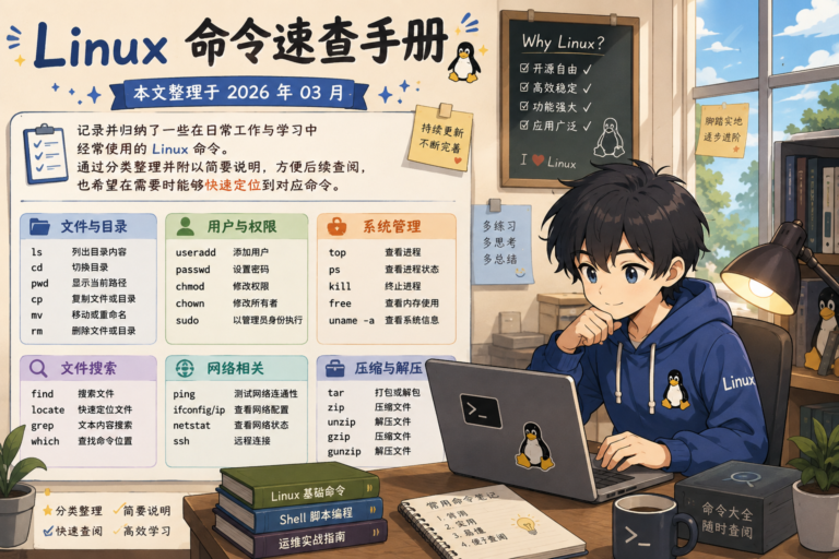 Linux 常用命令速览